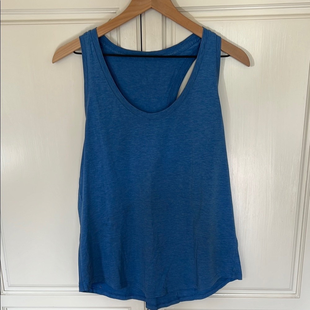 Lululemon Love Tank Size 10 Heathered Pool Party